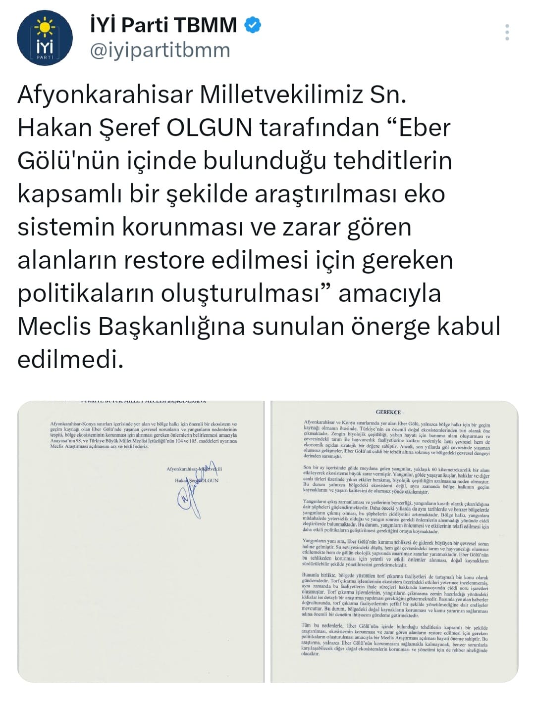 Eber Gölü’nün Geleceği Tehlikede: Samimiyet ve Ciddiyet Sorgulanıyor