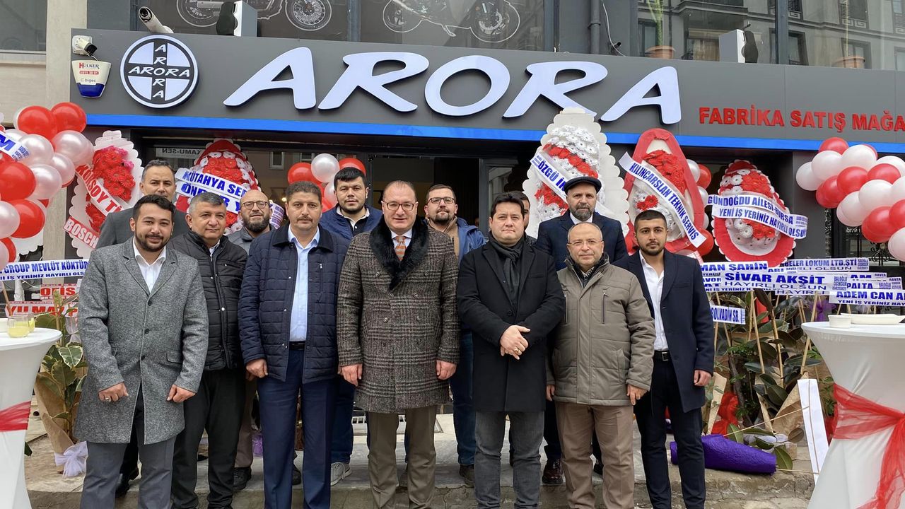 Arora Motor Bolvadin’de Açıldı