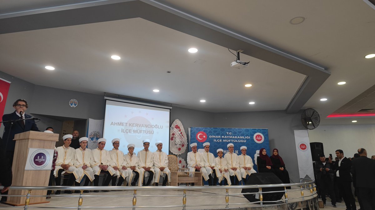 Afyonkarahisar'da Hafızlar İcazet Töreni Coşkusu