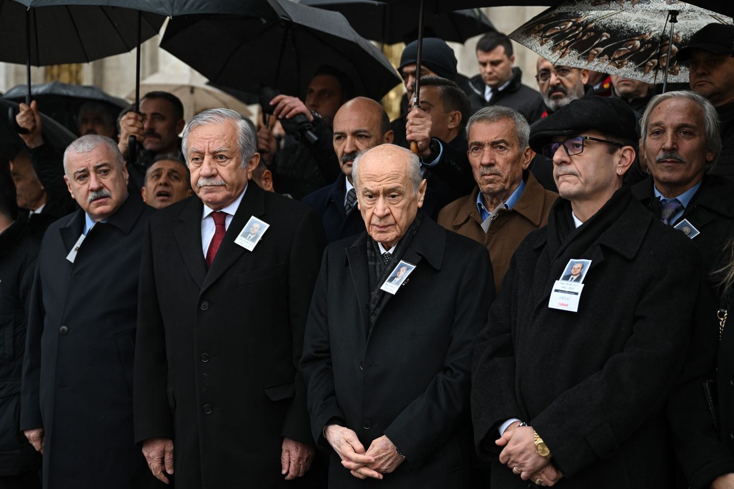 Devlet Bahçeli, Ömer Barutçu'nun Cenaze Törenine Katıldı