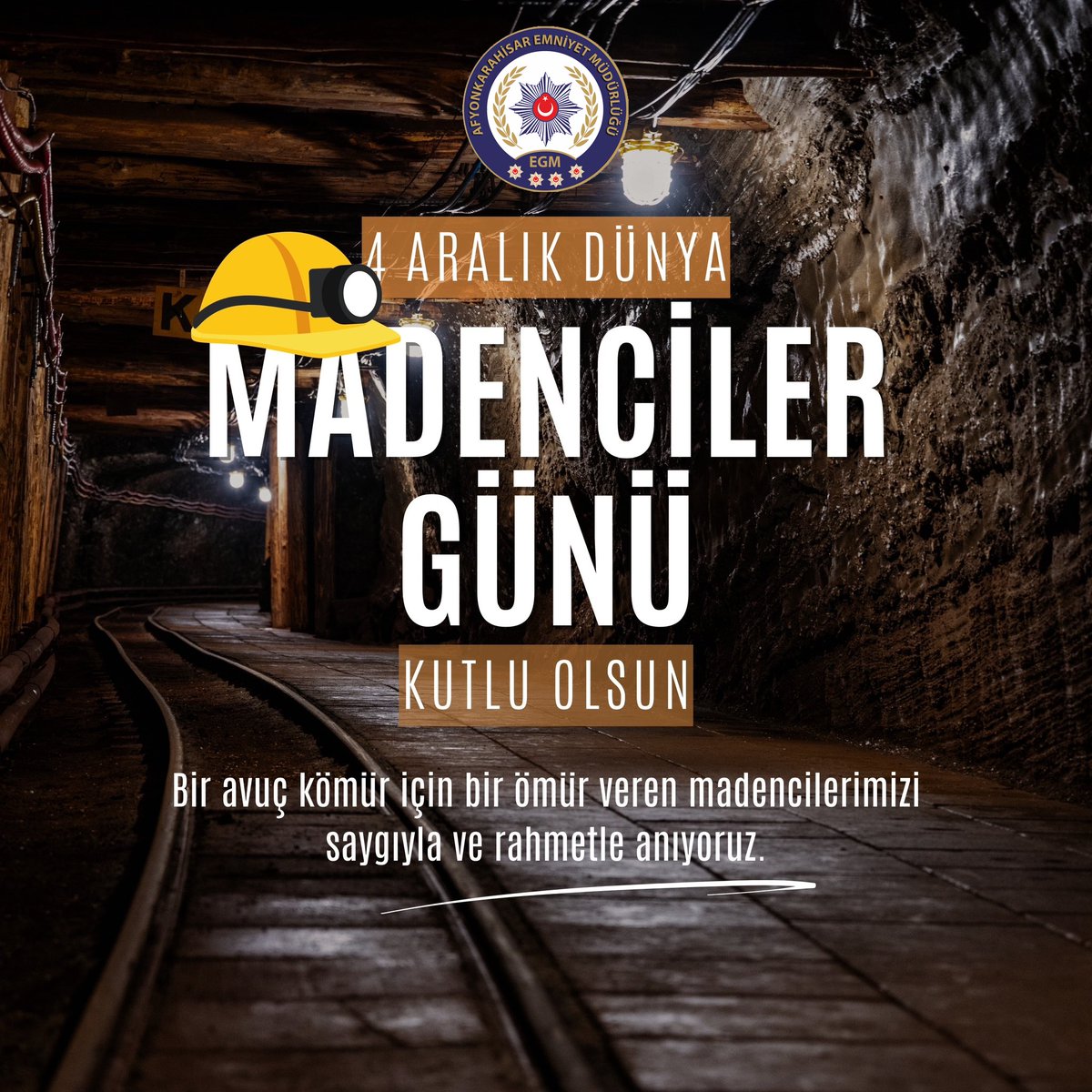 Maden İşçilerinin Fedakar Mücadelesine Minnet