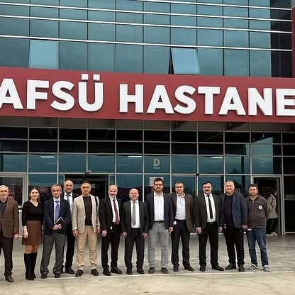 AFSÜ Hastanesine Kocaeli Üniversitesi'nden Önemli Ziyaret