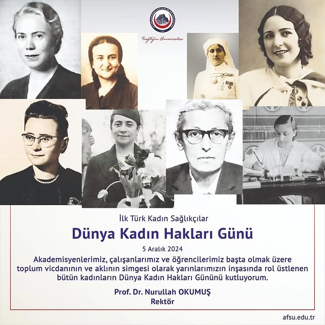 Dünya Kadın Hakları Günü'nde Prof. Dr. Nurullah Okumuş'tan Anlamlı Mesaj