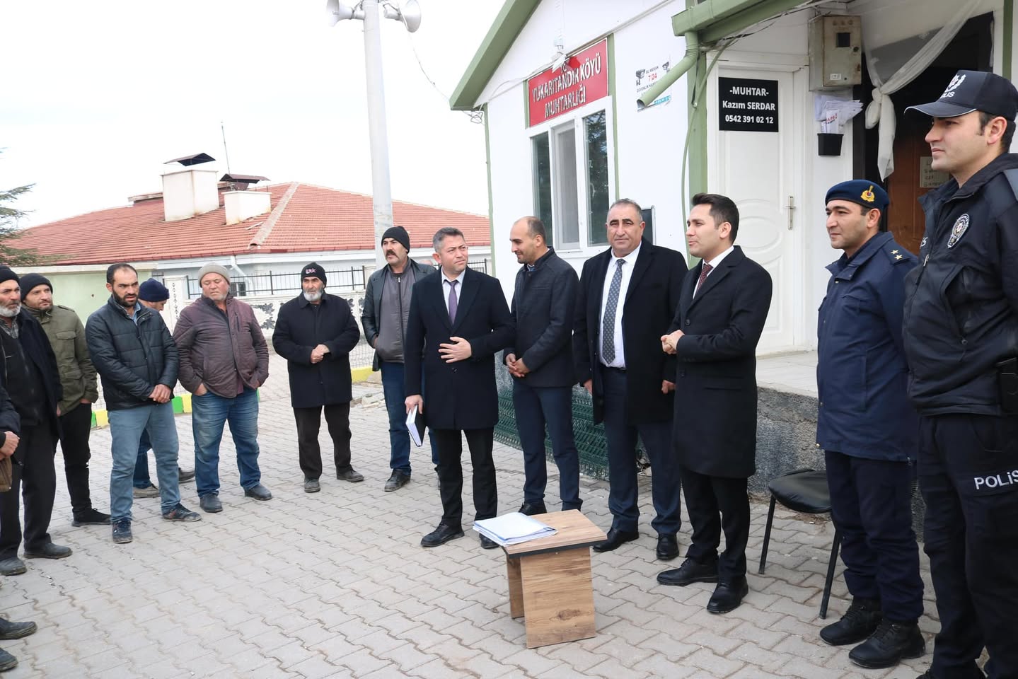 Yukarıtandır'da Kaymakam İsmail Bildirici'nin Katılımıyla Yoğun Gün