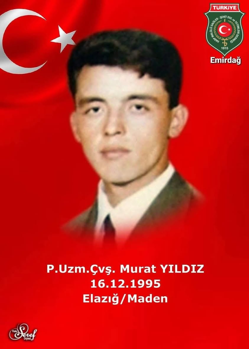 Emirdağlı Şehit Murat Yıldız, 29. Yılında Anılıyor