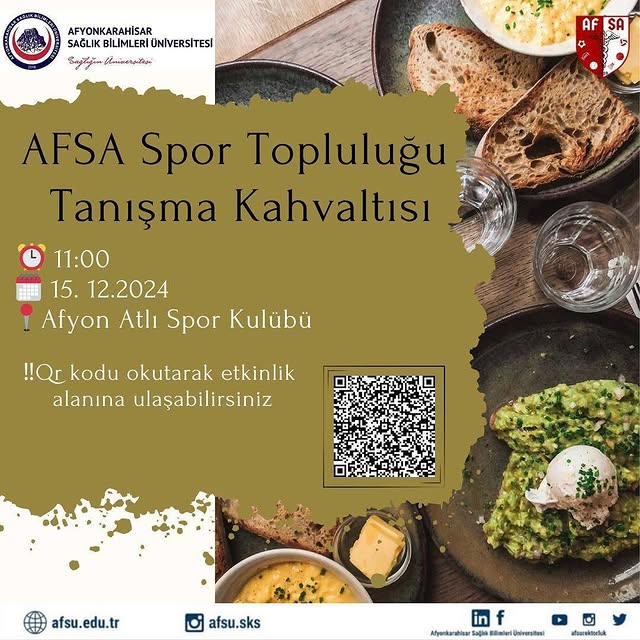 AFSA Spor Topluluğu Tanışma Kahvaltısı Gerçekleştirildi