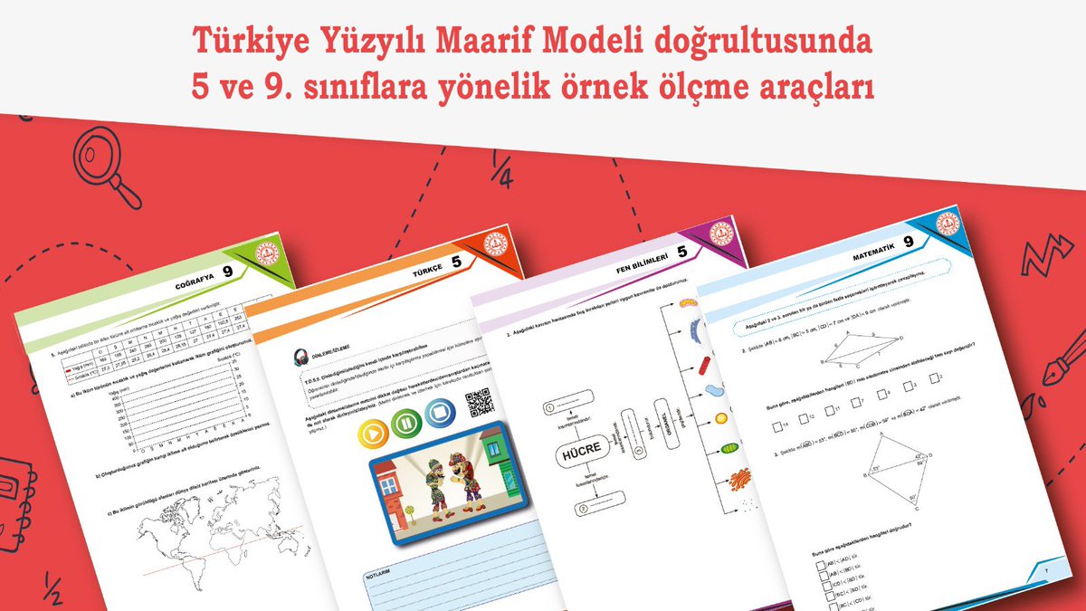 Yeni Müfredata Uygun Ölçme Araçlarının Dördüncüsü Yayınlandı