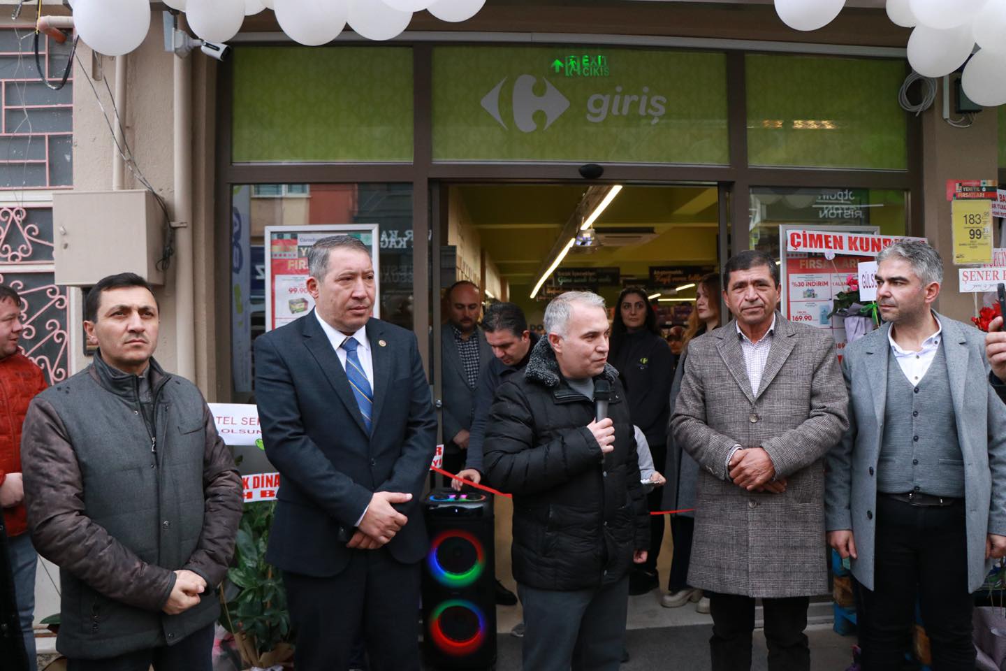 Dinar'da CarrefourSA Mini Marketin Açılışı Gerçekleşti