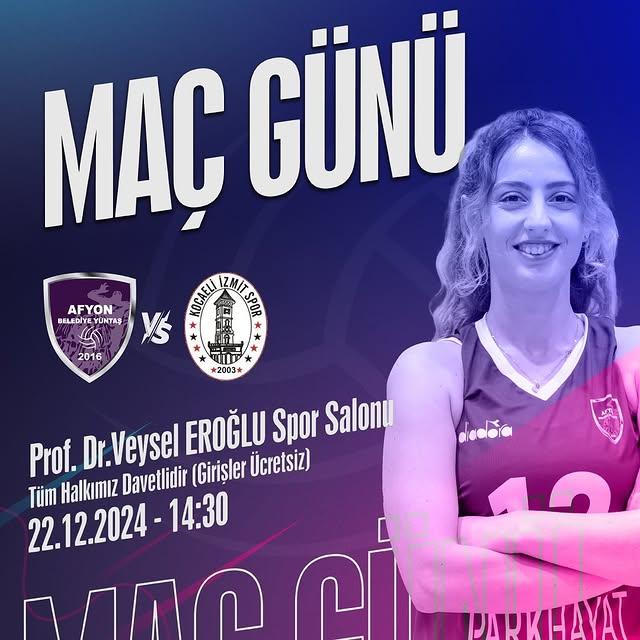 Afyon Belediye Yüntaş, Kocaeli İzmit Spor ile Karşılaşacak