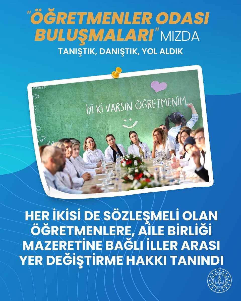 MEB'den Öğretmen Aile Birliği İçin Yeni Adımlar