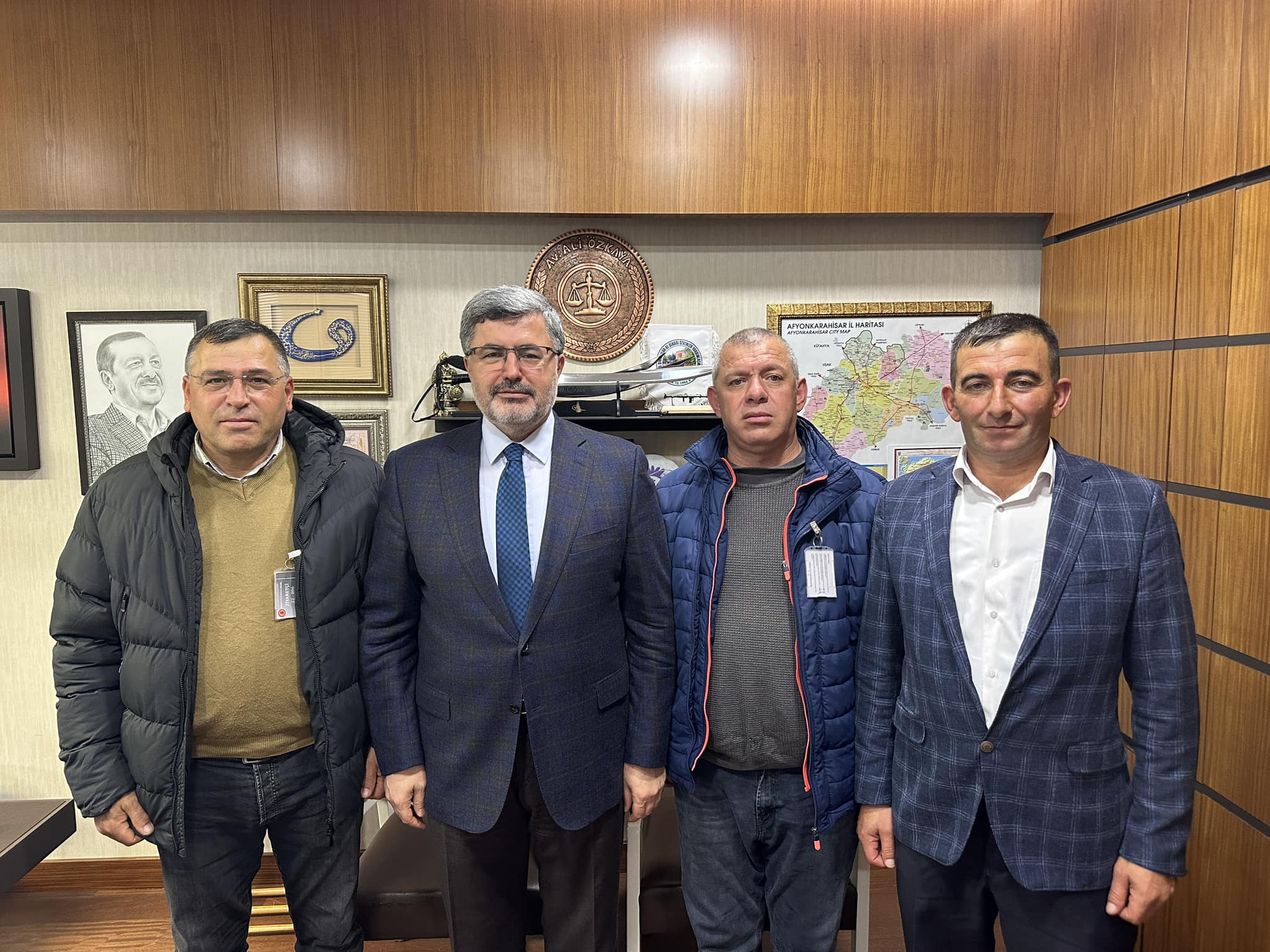 Şuhut ve Bozan Köylerinden Gazi Meclis'e Ziyaret