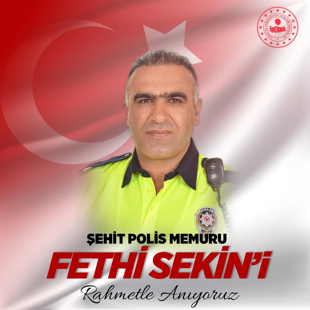 Kahraman Polis Fethi Sekin'in Şehadetinin 8. Yılı Anılıyor