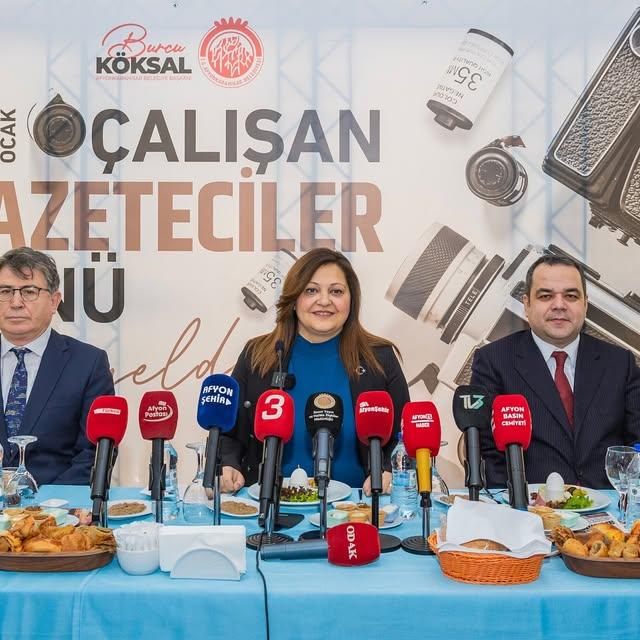 Afyonkarahisar'da Çalışan Gazeteciler Günü Kutlaması