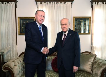 Erdoğan'dan Bahçeli'ye Kritik Ziyaret