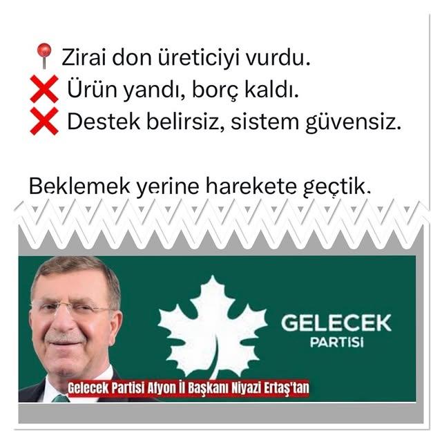 Gelecek Partisi Afyonkarahisar'dan Göreve Çağrı