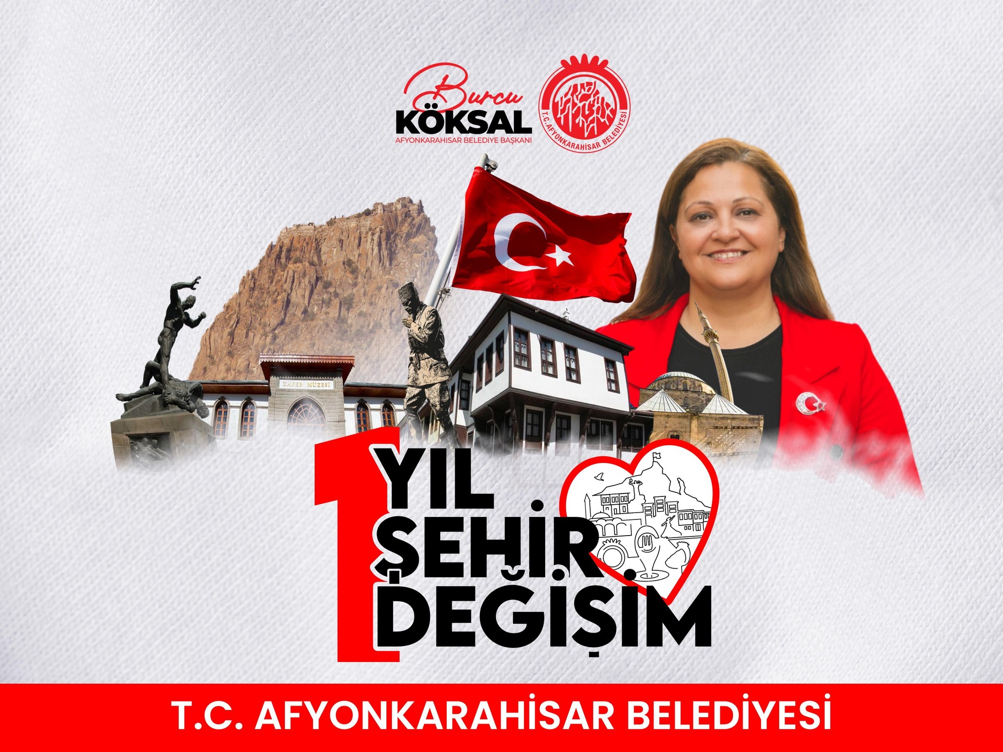 Afyonkarahisar Belediyesi'nde 1 Yıllık Değişim Değerlendiriliyor