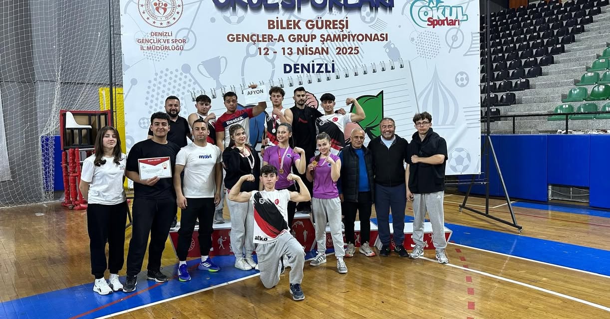 Afyonkarahisar'da Bilek Güreşinde Türkiye Şampiyonası Yolu!
