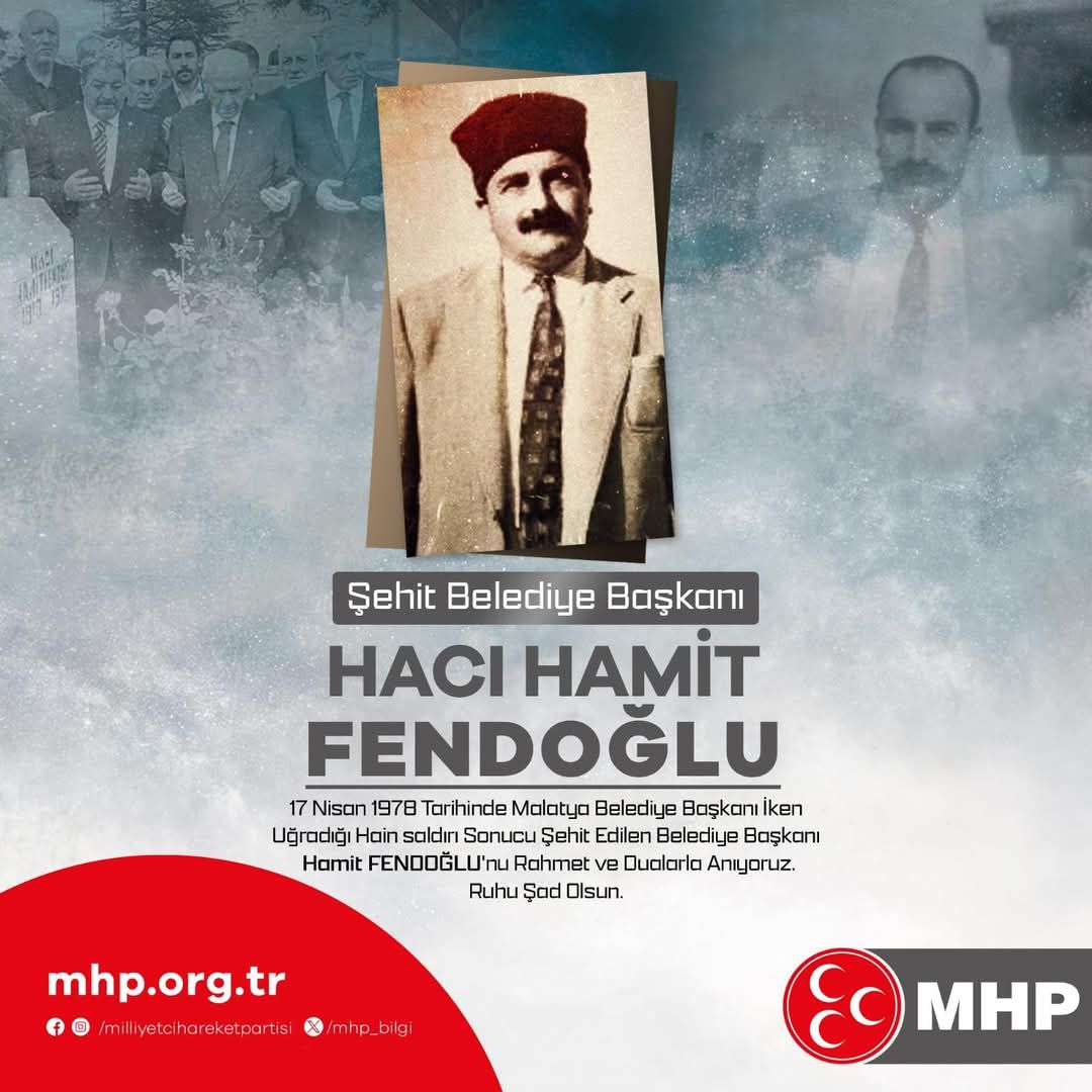 Afyonkarahisar MHP'den Şehit Belediye Başkanına Anma