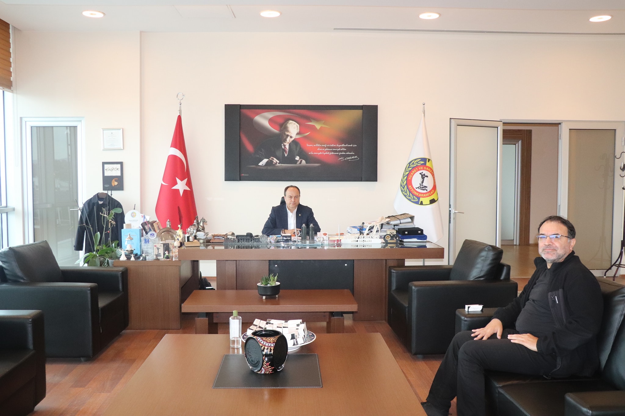 Kayınpeder Vefatı: Başkan Serteser'e Taziye Ziyareti