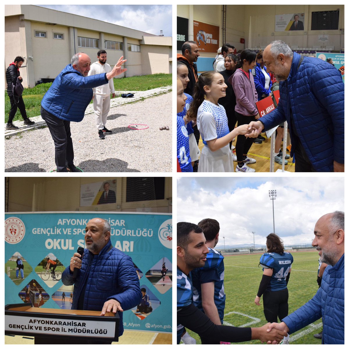 Afyonkarahisar'da Spor Sezonu Coşkuyla Devam Ediyor: Anneler Günü Bocce ve Okul Sporları Müsabakaları