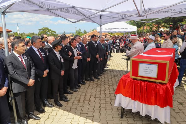 Şehidimiz Önder Özen'e Veda Duaları