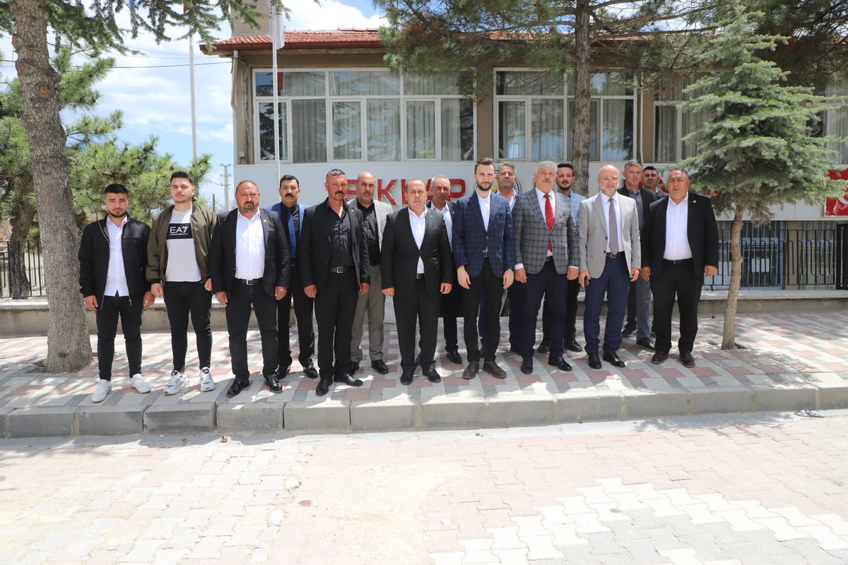 Ak Parti Afyonkarahisar İl Başkanı Şahin, Işıklar Belediye Başkanı Karamoçu ile Bir Araya Geldi