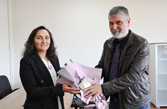 Afyon Kocatepe Üniversitesi Sağlık Bilimleri Enstitüsü'nde Devir Teslim Töreni Düzenlendi