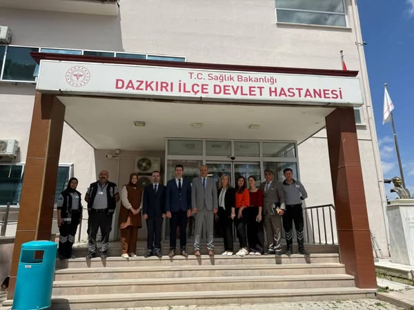 Sağlık Başkanları, Afyonkarahisar'ın İki İlçe Devlet Hastanesini Ziyaret Etti