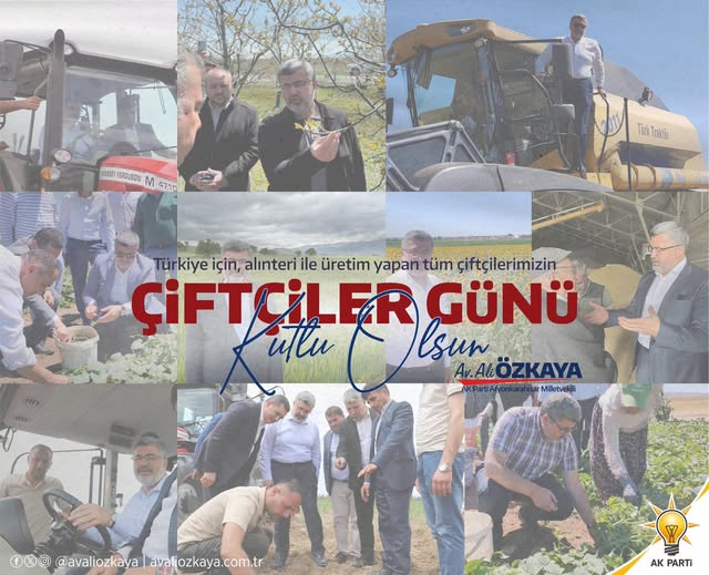 Ali Özkaya'dan Çiftçilere Özel Mesaj: Bereketli Bir Sezon Diliyorum