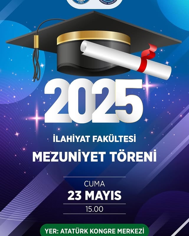 Afyon Kocatepe Üniversitesi İlahiyat Fakültesi Mezuniyet Töreniyle Yeni Mezunlarını Uğurladı