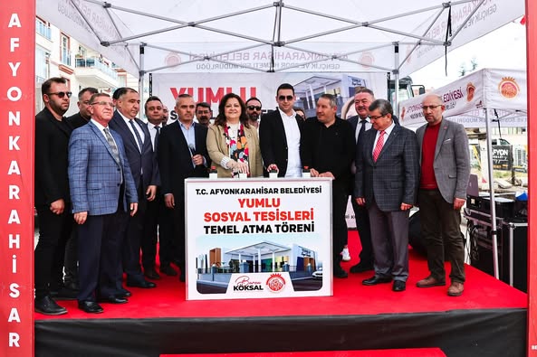 Afyonkarahisar'a Yeni Gündüz Bakımevi ve Bilgi Evi: Yumlu Sosyal Tesisi Temeli Atıldı