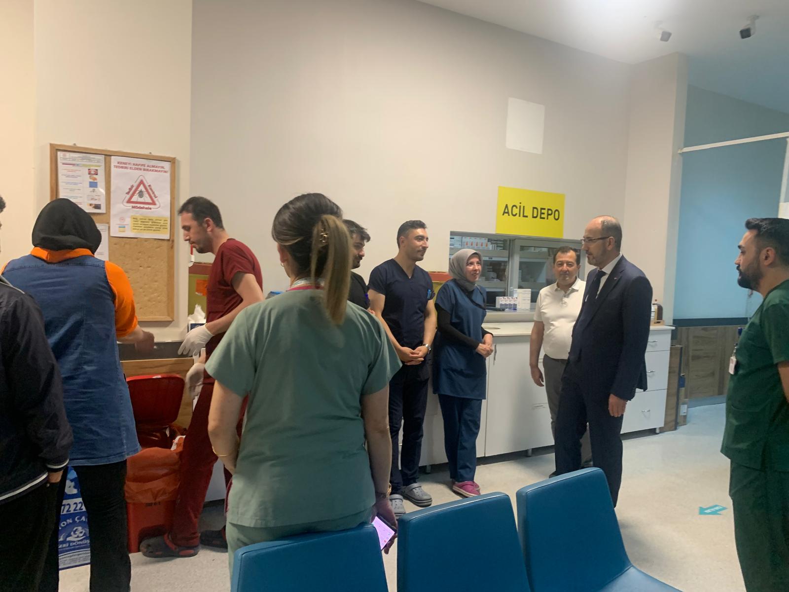İl Sağlık Müdürü Dr. Hakkı Öztürk’ten İlk Ziyaret Afyonkarahisar Devlet Hastanesine - 2