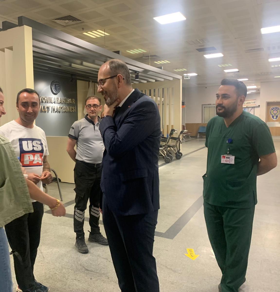 İl Sağlık Müdürü Dr. Hakkı Öztürk’ten İlk Ziyaret Afyonkarahisar Devlet Hastanesine - 6